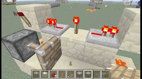 Minecraft Xbox 360 - Retractable Ceiling Light Using Pistons