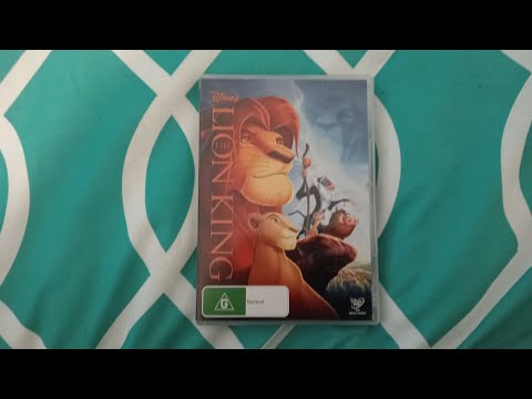 Opening & Closing to The Lion King 2011 DVD (Australia)