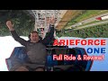 Arieforce one roller coaster full ride  review  fun spot america atlanta
