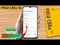 how to screen recording in poco c85x, poco c85x screen recording with sound