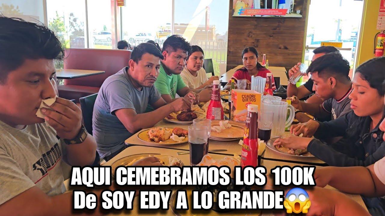 EDY Pidio El Combo Más Grande Para Celebrar Los 100 K Del Canal SOY EDY, Miralo Hasta El Final😱