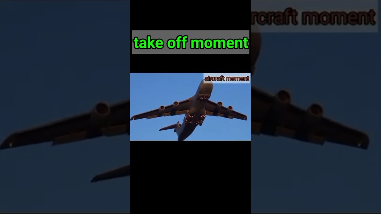 Aircraft Best Take off  Movement Close 🪟