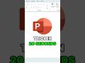 PowerPoint Trick in 20 seconds! #powerpoint #powerpointpresenation #powerpointtipsandtricks