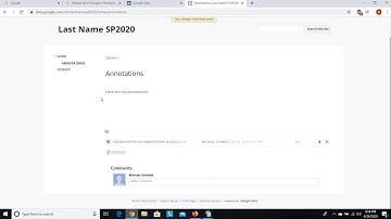 How to Create an E-Portfolio Using Google Sites (Classic)