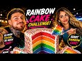 This Rainbow Cake Challenge Got OUT OF CONTROL 🌈😳