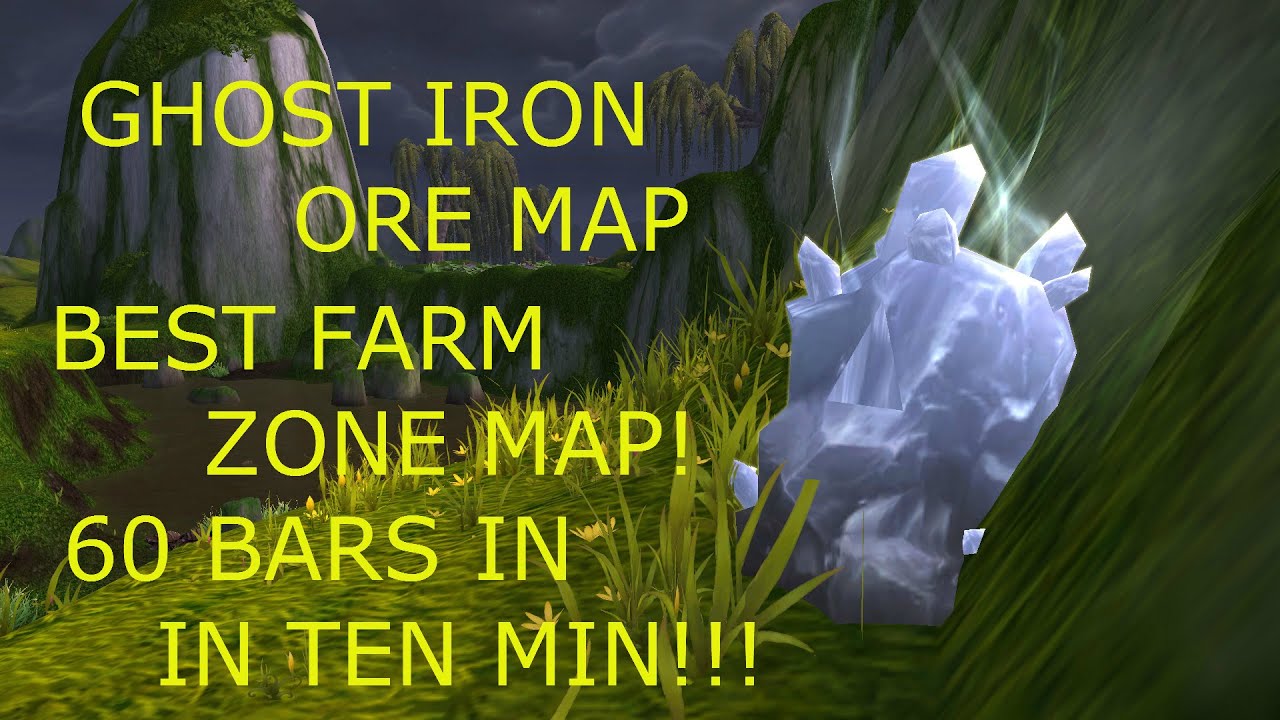 Wow Gold Guide - Mining - Ghost Iron Ore.