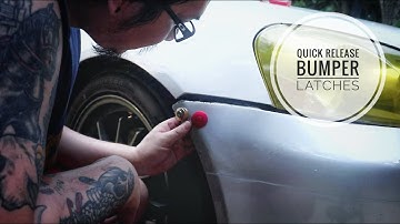 Installing Quick Release Bumper Latches On The RSX!