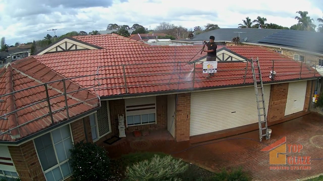 Roof Restoration Timelapse | Top Glaze Roofing Systems | Melbourne