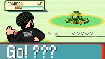 Pokemon Emerald Nuzlocke BUT every Pokemon is RANDOM pt 1