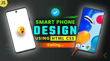 Power of JavaScript - 2 || Smart Phone UI Design Using Html Css & Js || Calling Function Using js