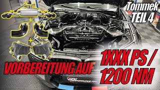 AKRAPOVIC EVO TITAN Auspuff + WAGNER LLK + EVENTURI Turbo Inlets passend für BMW M5 F90 Comp(Teil 4)