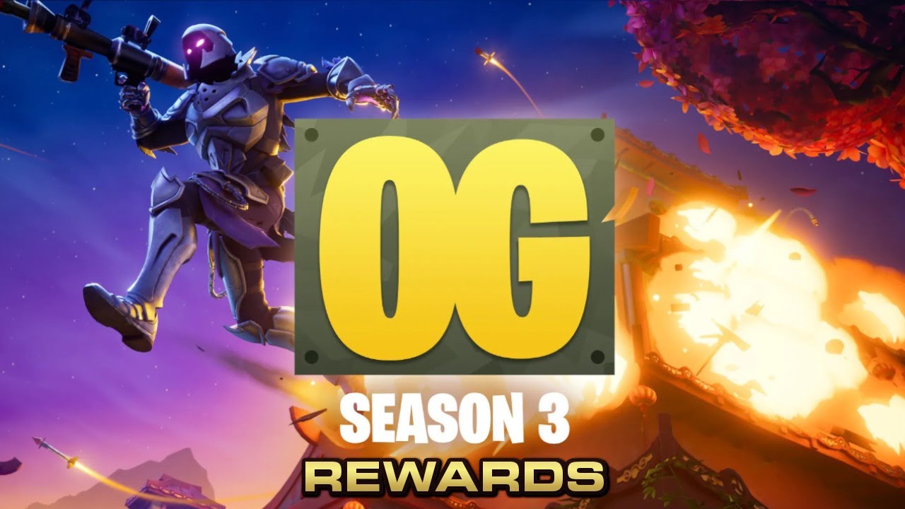 🔹🔷 NEW FORTNITE OG SEASON 3 UPDATE LOOK AT ALL OG PASS REWARDS 🔷🔹 - YouTube