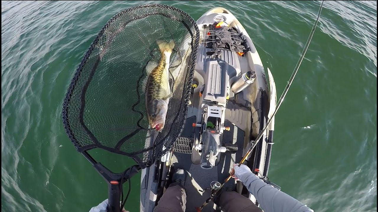 Kayak Bass Fishing at Millerton Lake on the Feelfree Dorado 125 YouTube
