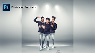 Twin Brothers | Studio Look Bg | Photoshop Tutorials screenshot 5