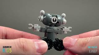 Собираем робота из конструктора QBRIX KIDS - коллекция детских конструкторов с видеоинструкциями