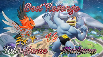 Best Revenge Machamp Vs Talonflame |Rank: Great Class 1 #Machamp #pokemonunite #talonflame