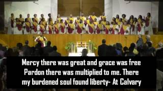 Video thumbnail of ""At Calvary" ASBC Choir"