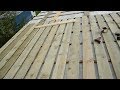 Как сделать односкатную крышу в своем доме ч.1