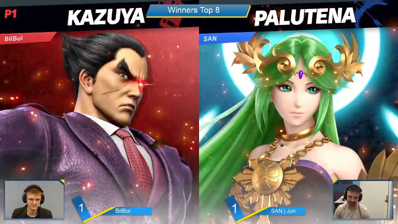 SaltyArena S6#4 Winner Semi Bilbol (Kazuya,King.k.rool) VS SAN | Jun (Palutena)