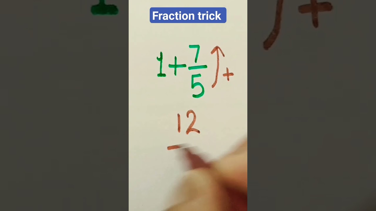 fraction trick 