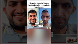 🕊️ Fourteen months stole his weight, not his will. 🇵🇸#shorts #trending #justice