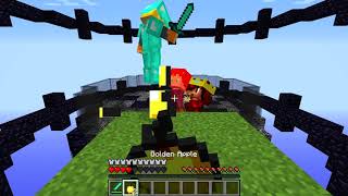 TENTE SOBREVIVER A NOSSA ILHA NO MINECRAFT