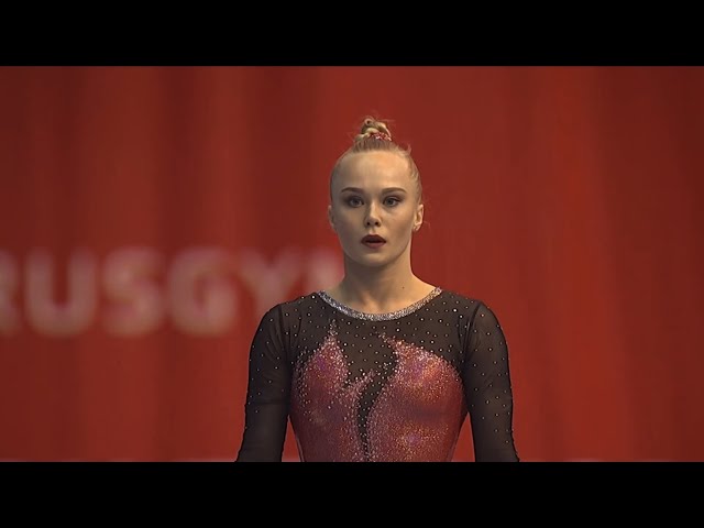 Angelina Melnikova All Around BRONZE 2021 Russian Championships AA FINAL