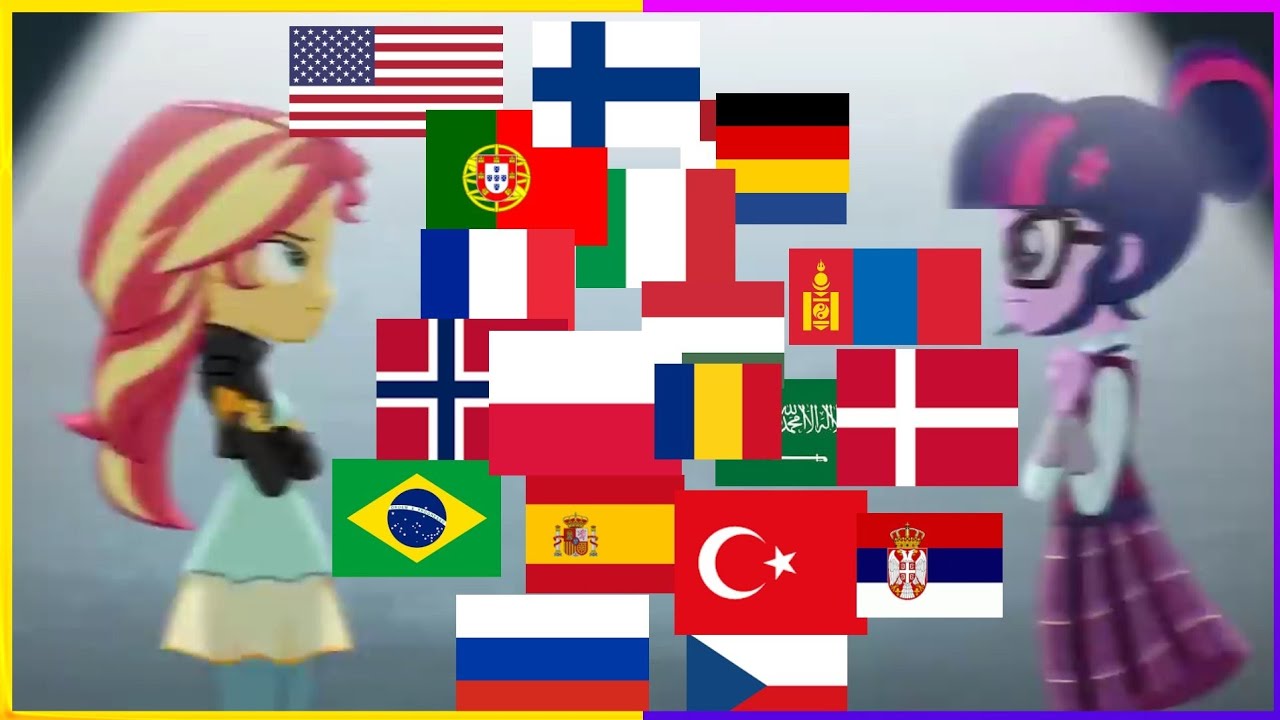 Watch ACADECA Sunset Shimmer and Twilight Sparkle Part In Different Languages on YouTube Watch ACADECA Sunset Shimmer and Twilight Sparkle Part In Different Languages on YouTube