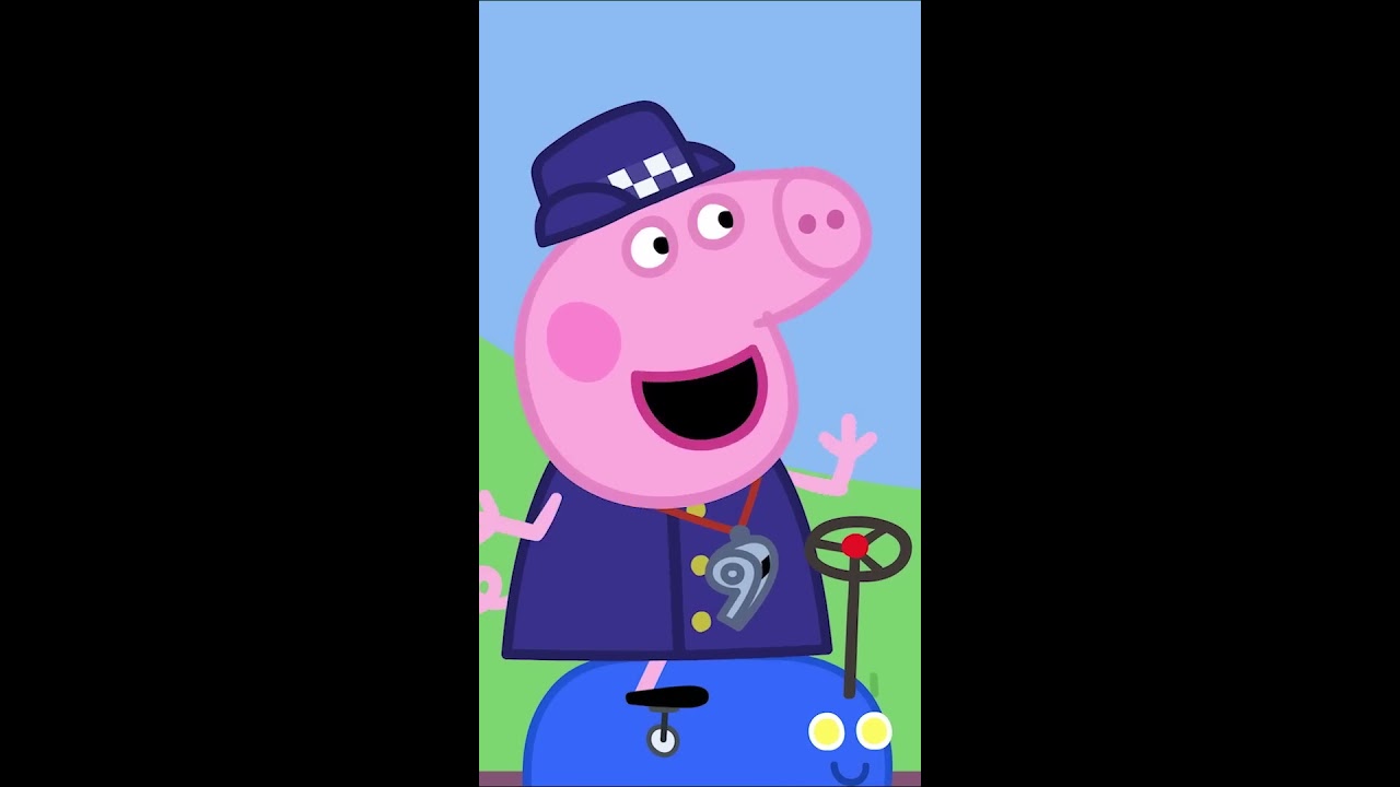 Peppa Pig Tales Police Officer Catches Robber 
