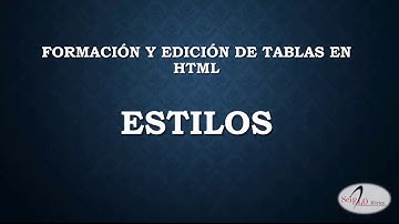 Marcación y edición XML- HTML de tablas codificadas