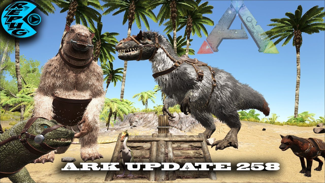 ARK: Survival Evolved Update 258 review and show case with RePuG and the Yutyrannus and more!