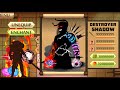 Shadow fight 2 the most powerful destroyer shadow  master gamer