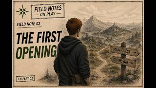 Field Notes on Play #2 | The First Opening
