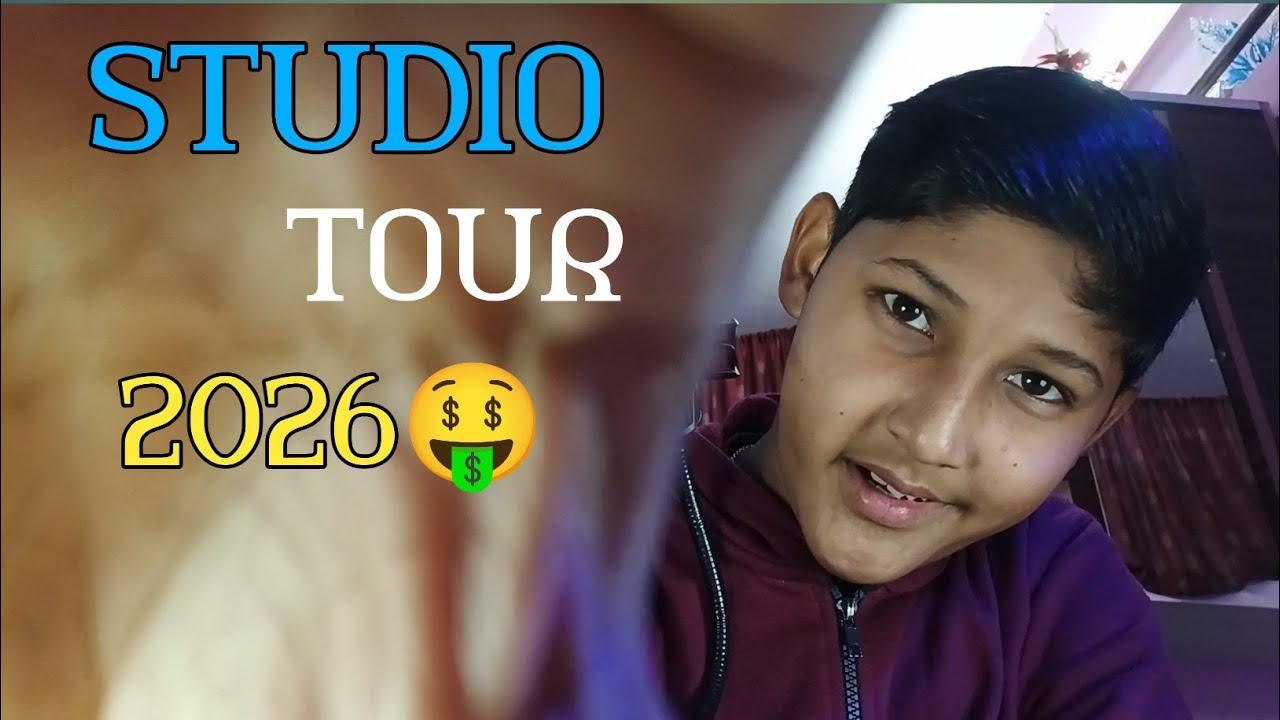 MY STUDIO TOUR IN 2026 (FULLY EXPLAIN 😄) 