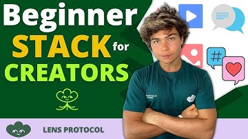 BEGINNER STACK for @LensProtocol🌿 - First steps to use Web3 social networks 🌐
