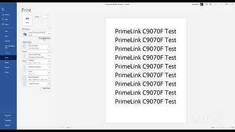 Xerox® PrimeLink® C9070F Secure Print