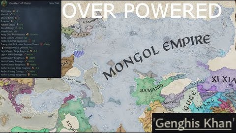 BECOMING GREATEST OF KHANS is COMPLETLY BROKEN in CK3