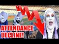 THOUSANDS of fans DON&#39;T ATTEND Dodgers game after they honor ANTI-Catholic Drag Nuns! Check this out