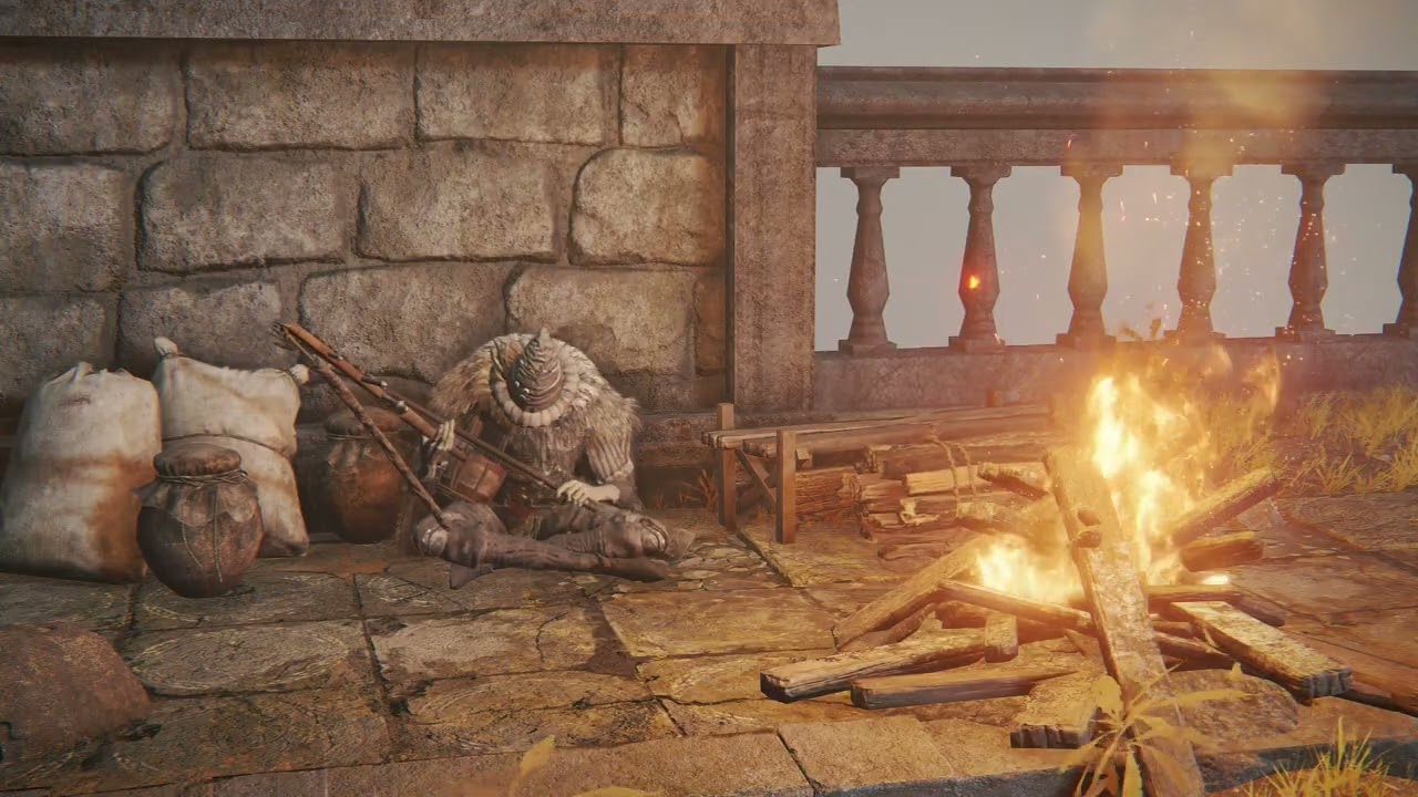 Elden Ring: Altus Plateau - Nomadic Merchant of The Forest-Spanning Greatbridge