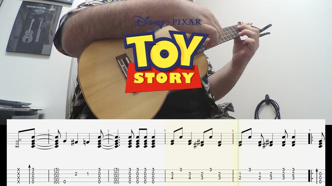 You Ve Got A Friend In Me Toy Story Ukulele Fingerstyle Tab Youtube