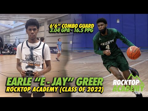 Earle "E-Jay" Greer - 6'6" Combo Guard - Delaware County Christian School 2020-2021 Highlights