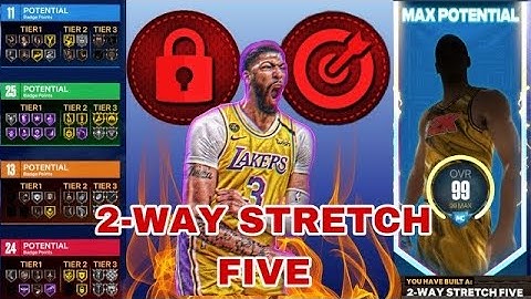 BEST 2 WAY STRETCH FIVE BUILD ON NBA 2K23! BEST BUILD NBA 2K23 NEXT GEN & CURRENT GEN!