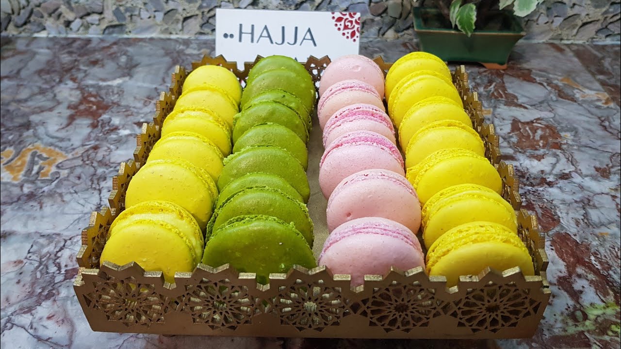 ماكرون بالفول السوداني (كاوكاو)-  Macaron au cacahuètes