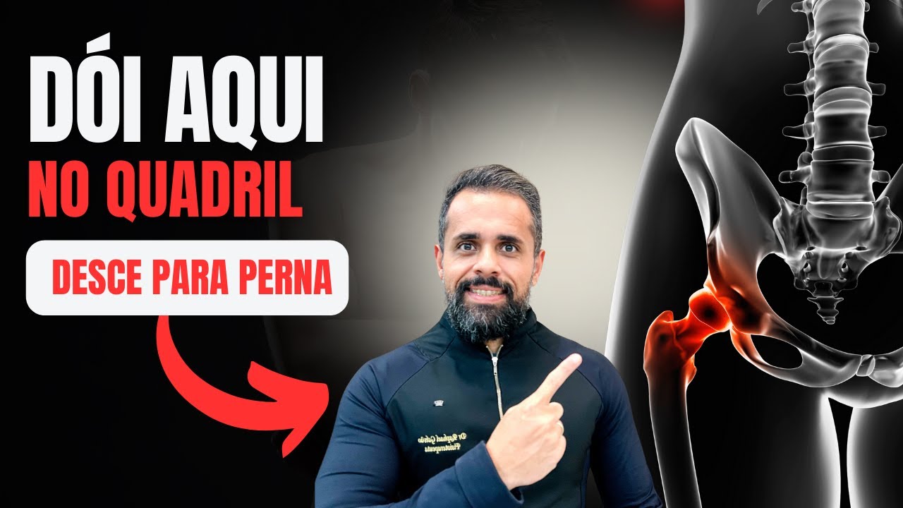 🚨[INCRÍVEL] DOR NO QUADRIL QUE DESCE PARA PERNA ALÍVIO EM 5 MINUTOS ...