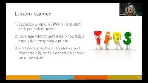 CII CPAR Experience Dr. Janet Craig