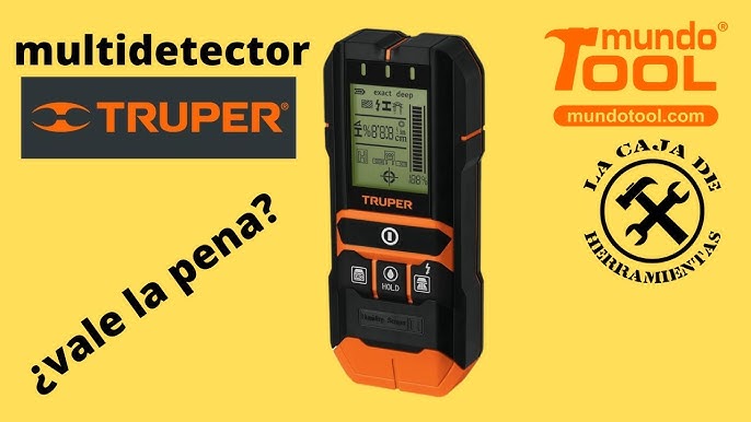 🏠👩‍🔧👨‍🔧 Detector 3 en 1 para paredes y techos. Metales, maderas y  cables energizados. 