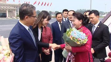 Chủ tịch Quốc hội đến Bắc Kinh, tiếp tục chuyến thăm chính thức Trung Quốc