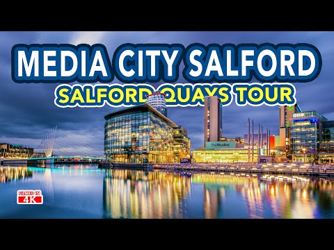 SALFORD QUAYS and Media City Uk, Manchester | A futuristic new city!