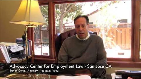 Steven Cohn of Advocacy Center for Employment Law