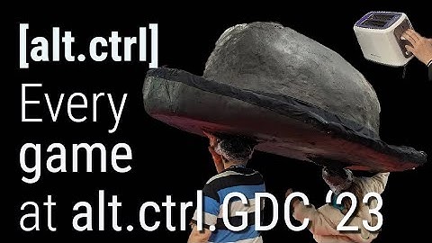 [alt.ctrl] Indie games with weird controllers from GDC 